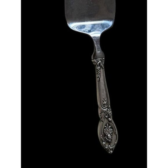 LUNT Pie & Cake Server with Stainless Blade Eloquence (Sterling, 1953) - Picture 5 of 7